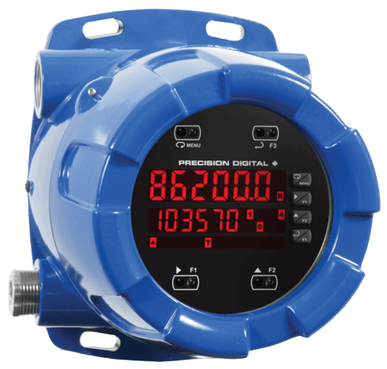 Precision Digital PD8-6200 ProtEX-MAX Dual-Line 6-Digit Flow Rate/Totalizer